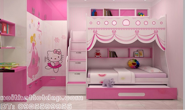 nội thất phòng ngủ trẻ em